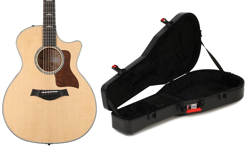 

Taylor 614ce - Brown Sugar Stain с комплектом распорок V-класса и формованным футляром для гитары Gator ATA - с защелками TSA для акустических гитар Taylor + Gator A60200211100369A122=1 GTSA-GTRDREAD=1