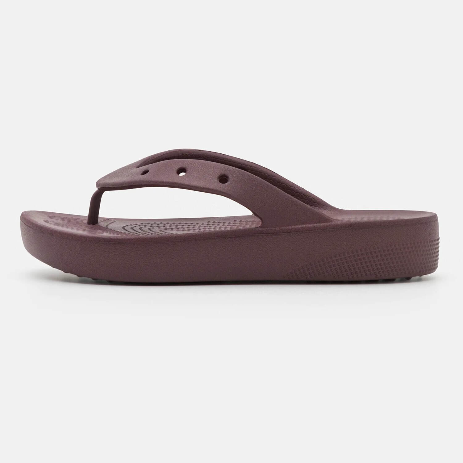 

Шлепанцы Crocs Classic Platform Flip, темно-вишневый