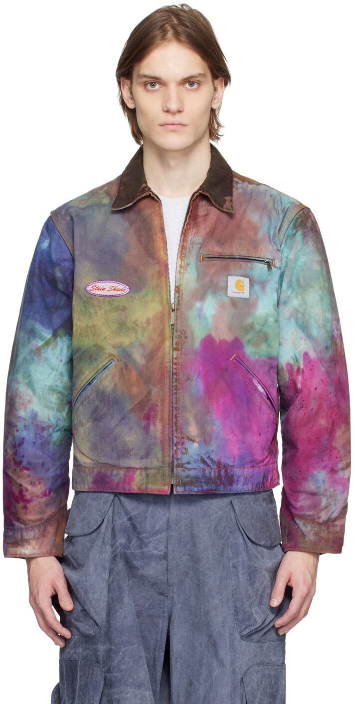 

Эксклюзивная многоцветная куртка SSENSE Carhartt Edition Stain Shade