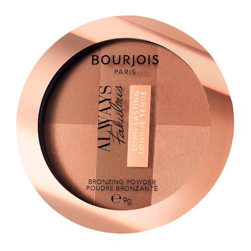 цена Bourjois Универсальный сияющий бронзатор Always Fabulous Bronzing Powder 002 Dark 9g