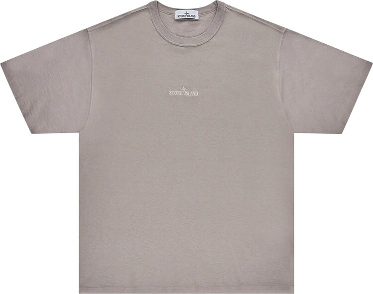 

Футболка Stone Island Basic T-Shirt 'Dove Grey', серый