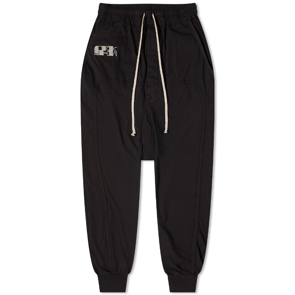 

Брюки Rick Owens DRKSHDW Lightweight Jersey Logo Prisoner Pant