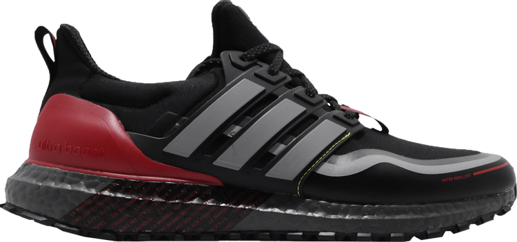 Кроссовки Adidas UltraBoost Guard 'Black Grey Red', черный - фото