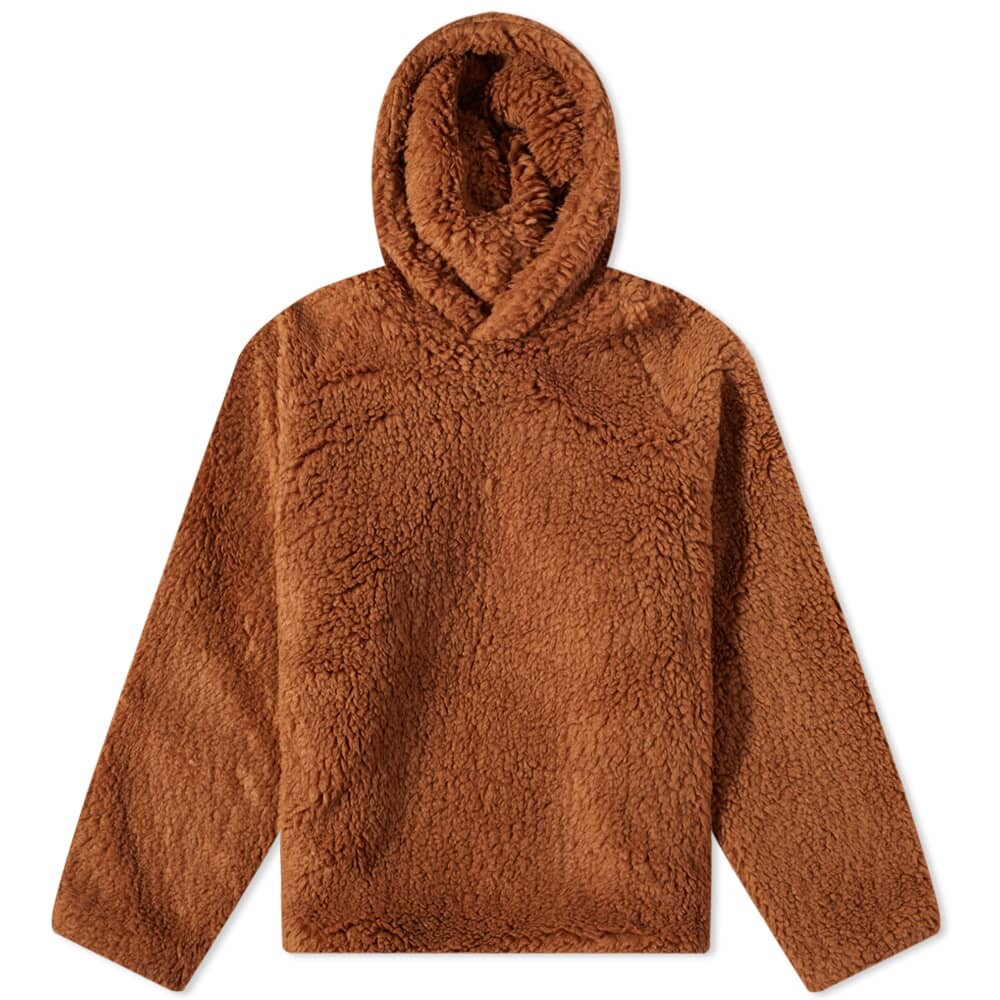 

Толстовка Sunnei Sherpa Fleece Popover Hoody, Коричневый