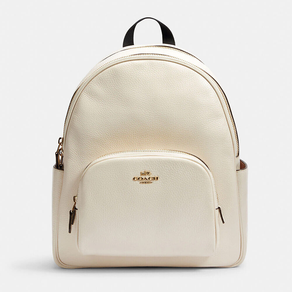 

Рюкзак Coach Court Backpack, светлый кремовый