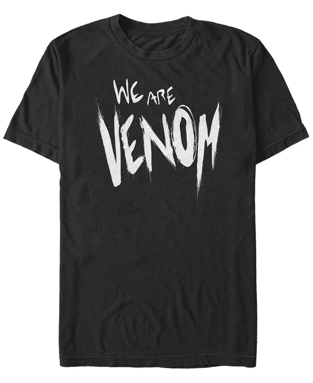

Мужская футболка с круглым вырезом we are venom slime с короткими рукавами Fifth Sun, черный