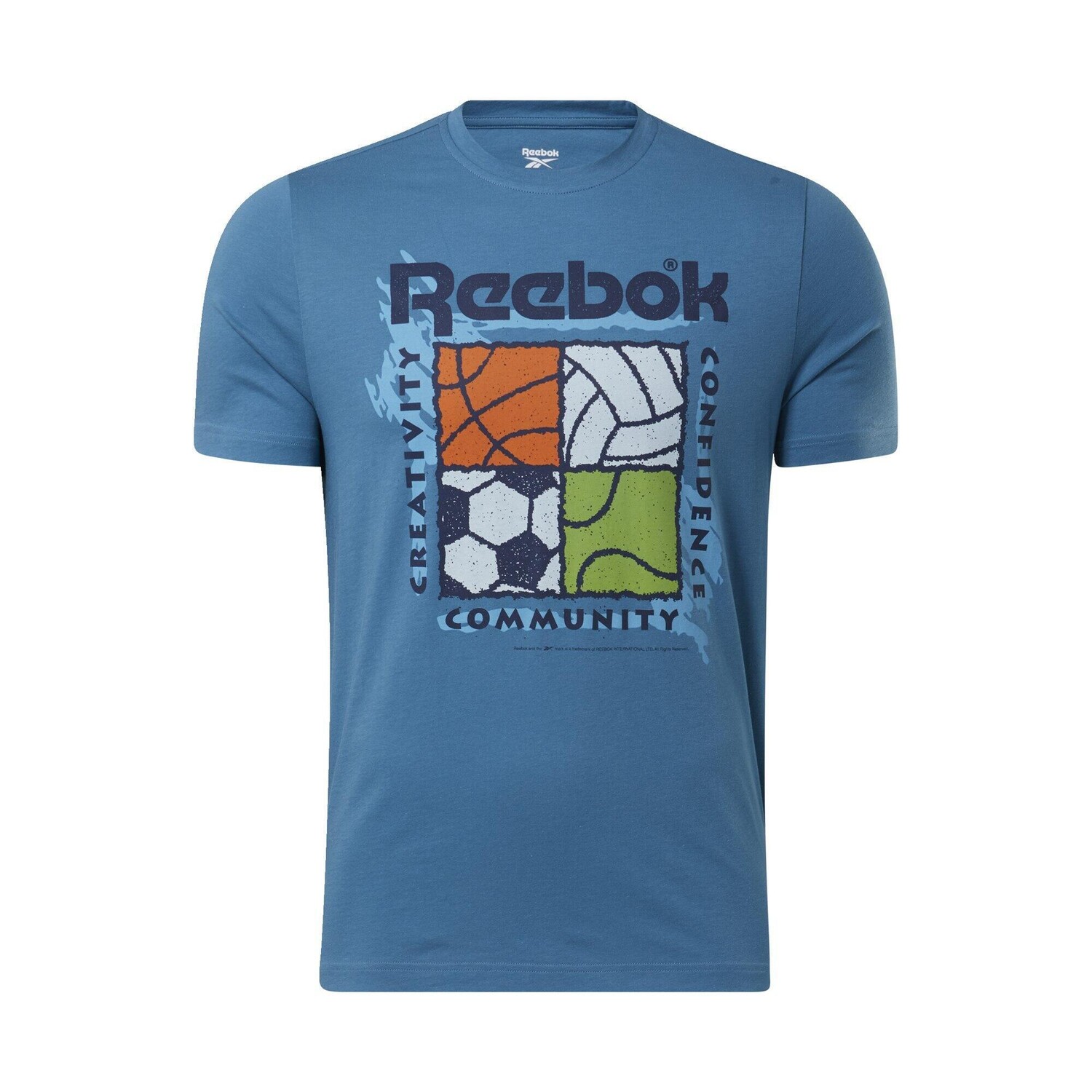 

Футболка Reebok Graphic Series, синий