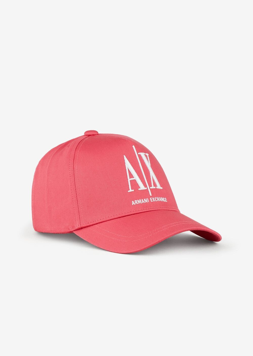 

Бейсболка с логотипом Armani Exchange, розовый
