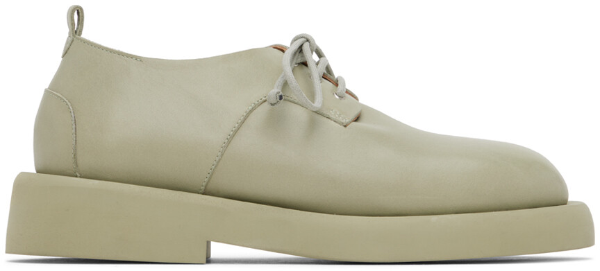 

SSENSE Exclusive Green Gomme Gommello Дерби Marsèll