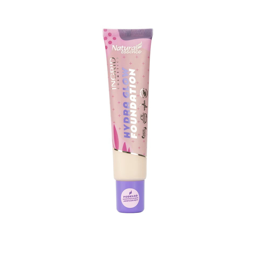 

Ingrid Natural Essence Hydra Glow осветляющая и увлажняющая тональная основа 01 30 мл