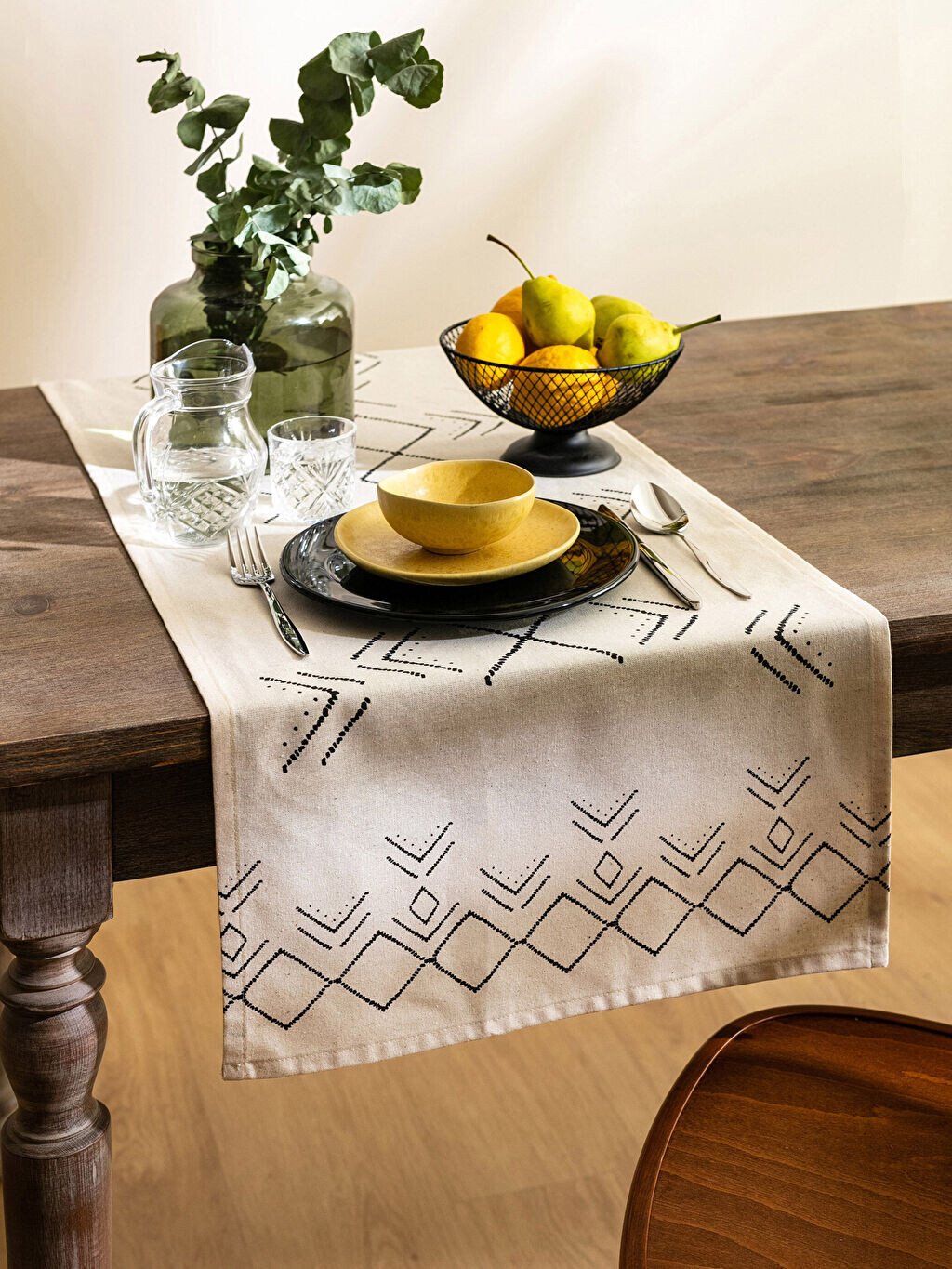 

Хлопковая дорожка с этническим рисунком 45x150 см LCW Home