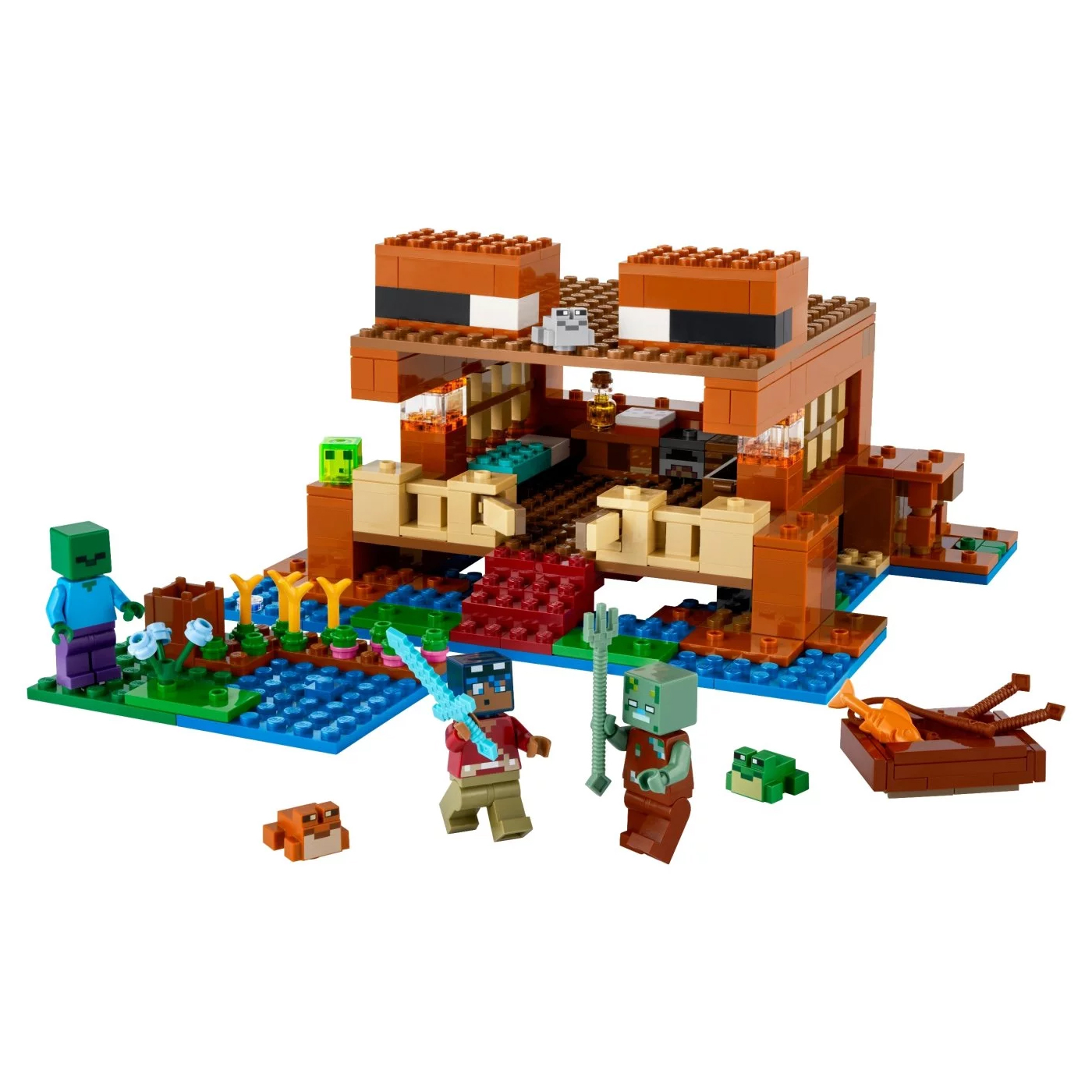 Конструктор Lego Minecraft The Frog House 21256, 400 деталей – купить по  выгодным ценам с доставкой из-за рубежа через сервис «CDEK.Shopping»