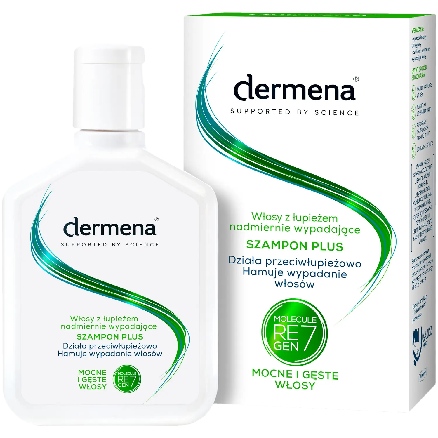 

Dermena Plus шампунь против перхоти, препятствующий выпадению волос 200 мл
