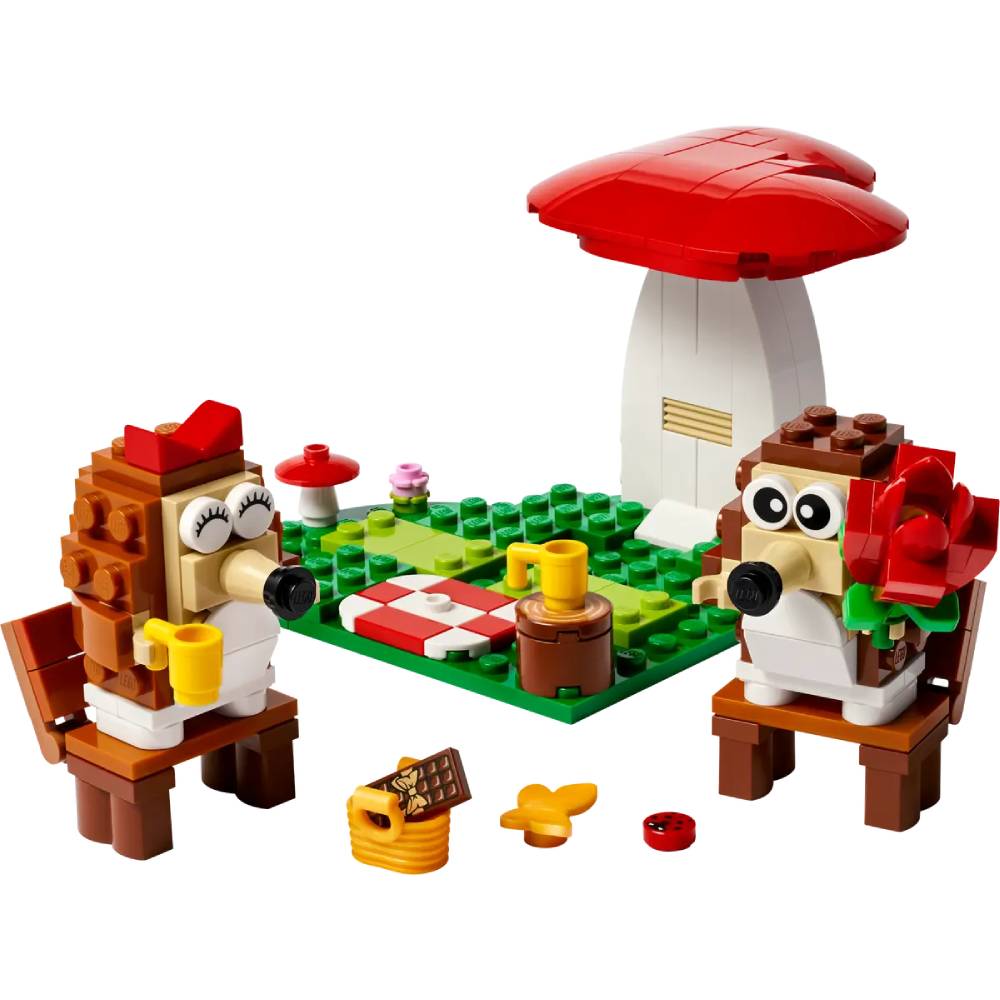 Конструктор Lego Hedgehog Picnic Date, 166 деталей – заказать из-за границы  с доставкой в «CDEK.Shopping»