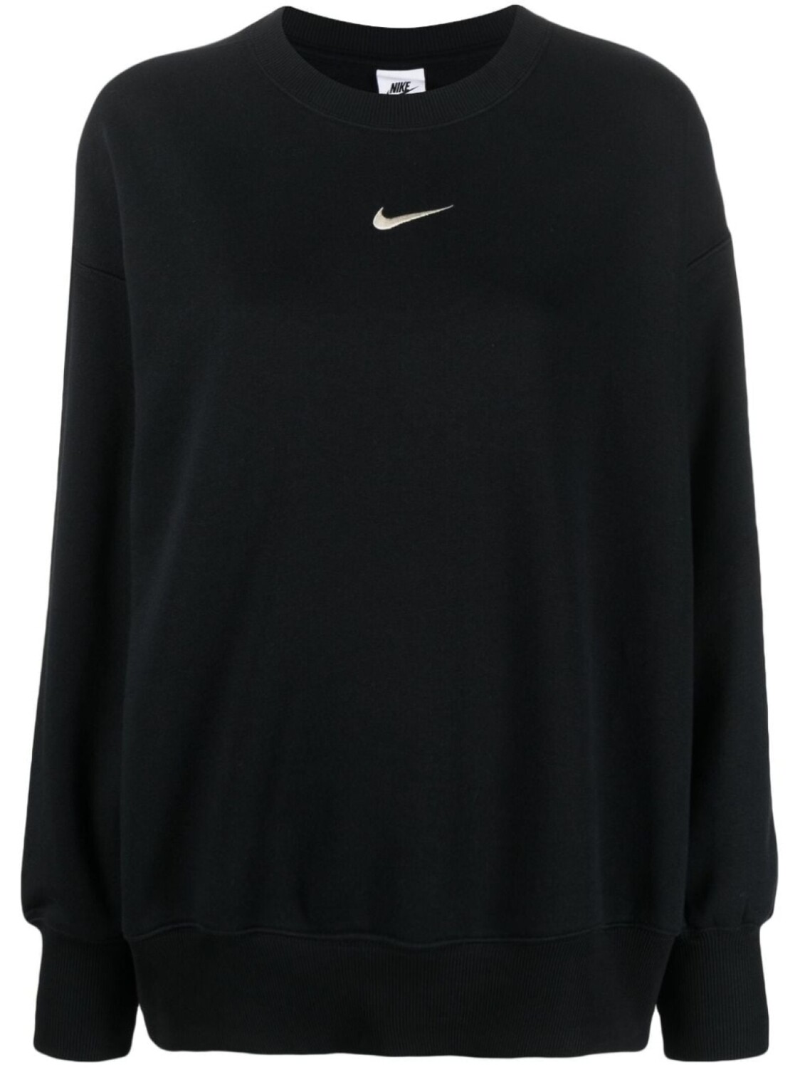 

Nike толстовка с вышитым логотипом, черный