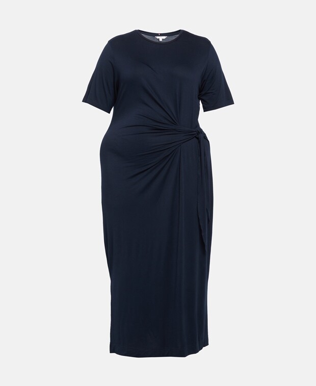 

Длинное платье Tommy Hilfiger Curve, темно-синий