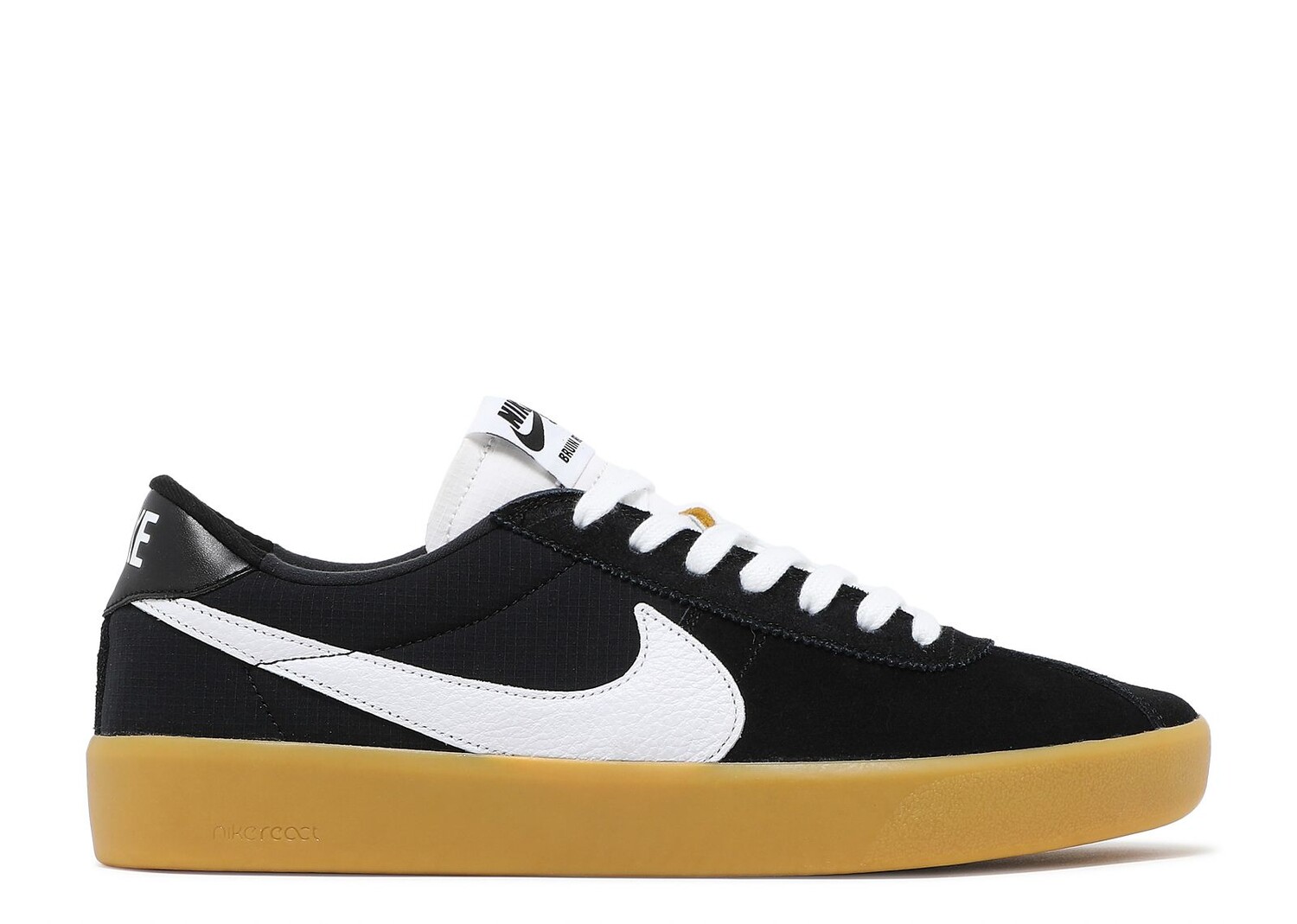 

Кроссовки Nike Bruin React Sb 'Black Gum', черный