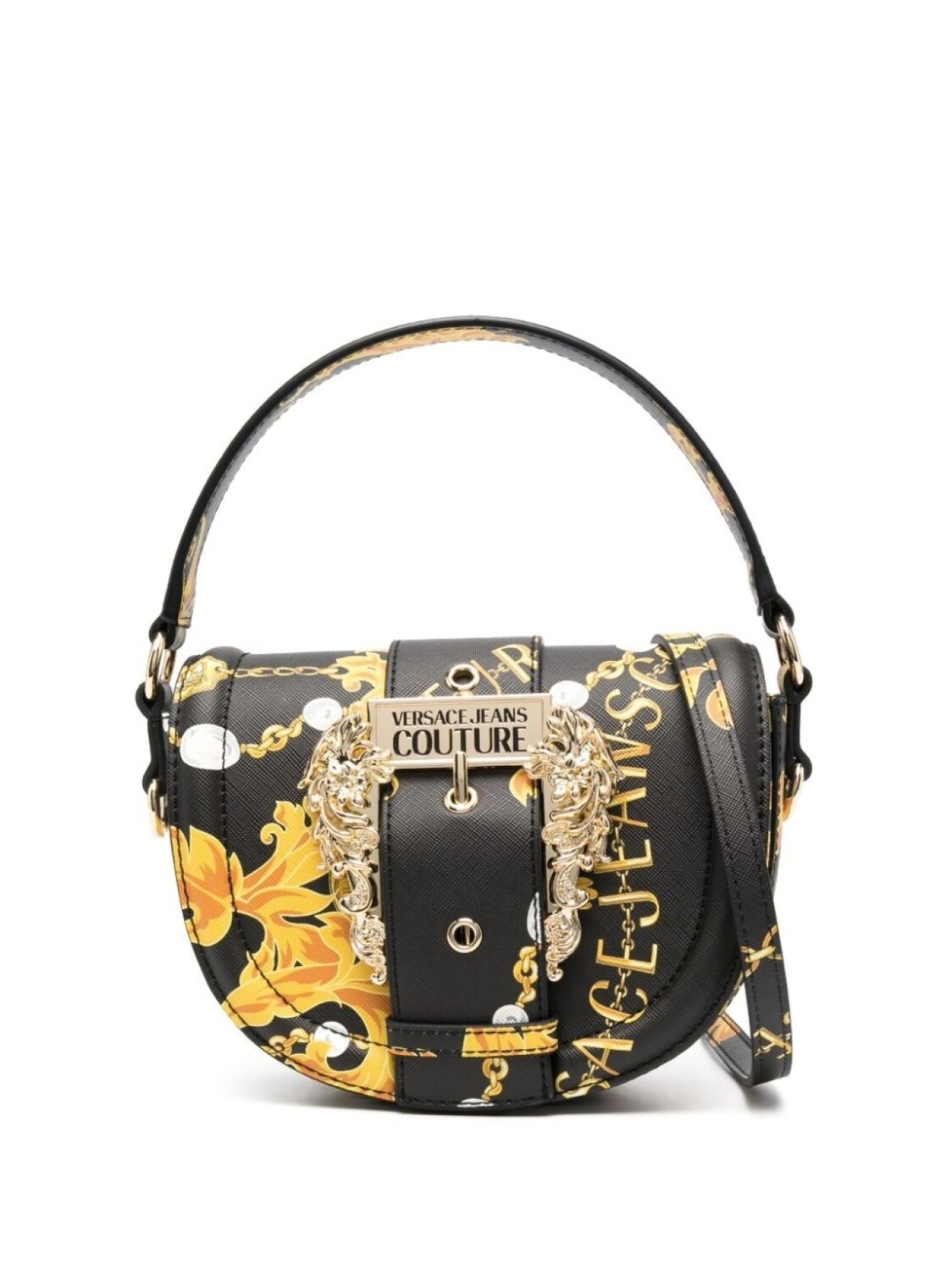 

Versace Jeans Couture сумка на плечо с принтом Baroque, черный