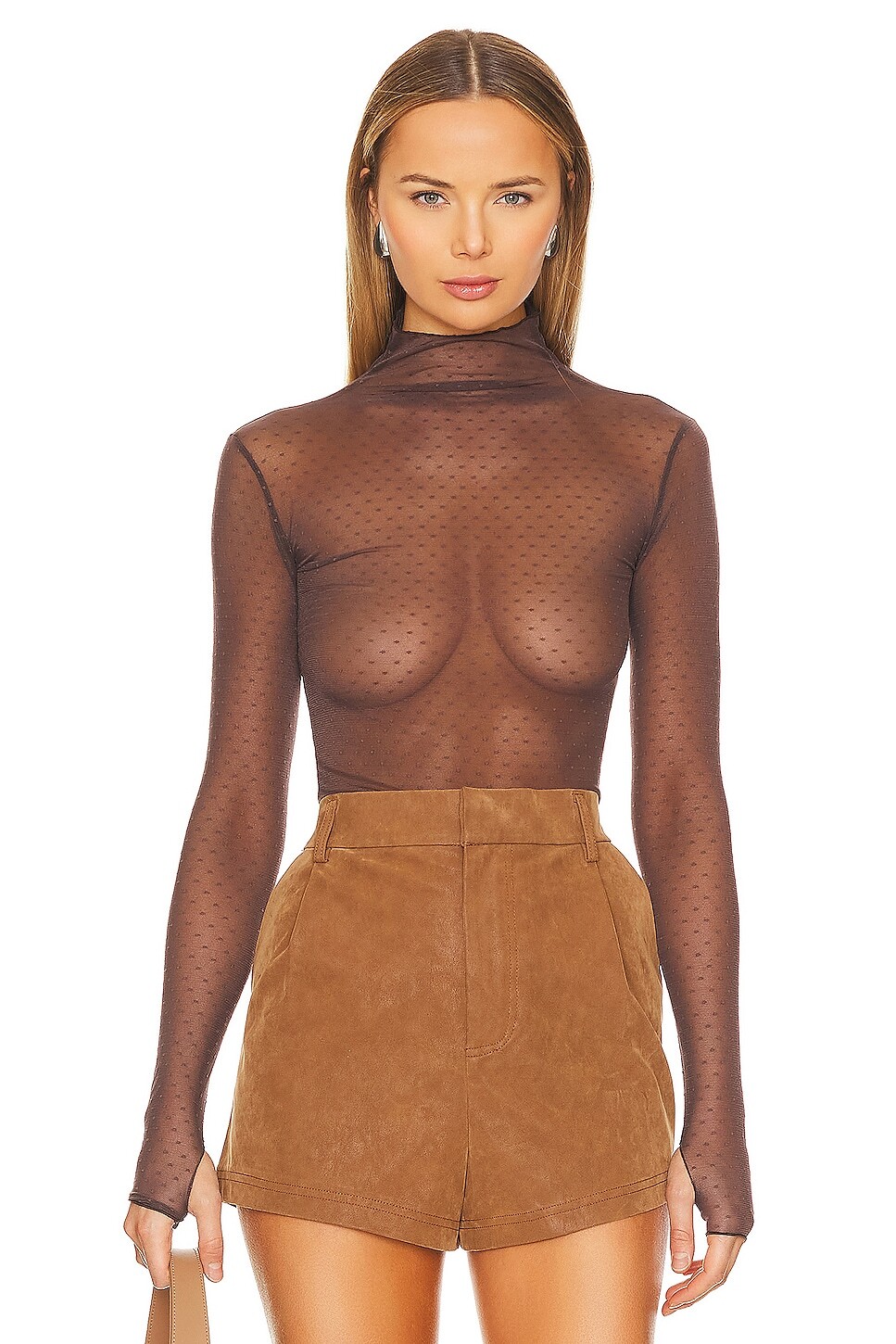 

Топ Free People x Intimately FP On The Dot Layering In Minked, цвет Minked