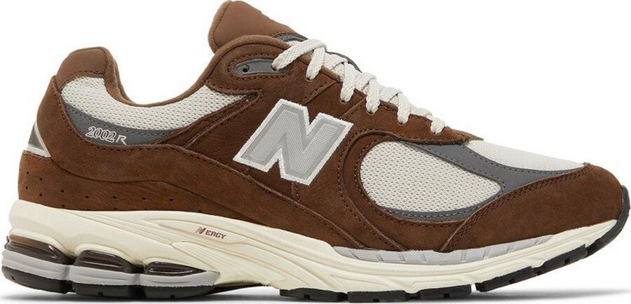

Кроссовки New Balance 2002R 'Adrift Moonbeam', коричневый/бежевый/серый (Размер 44.5 RU)