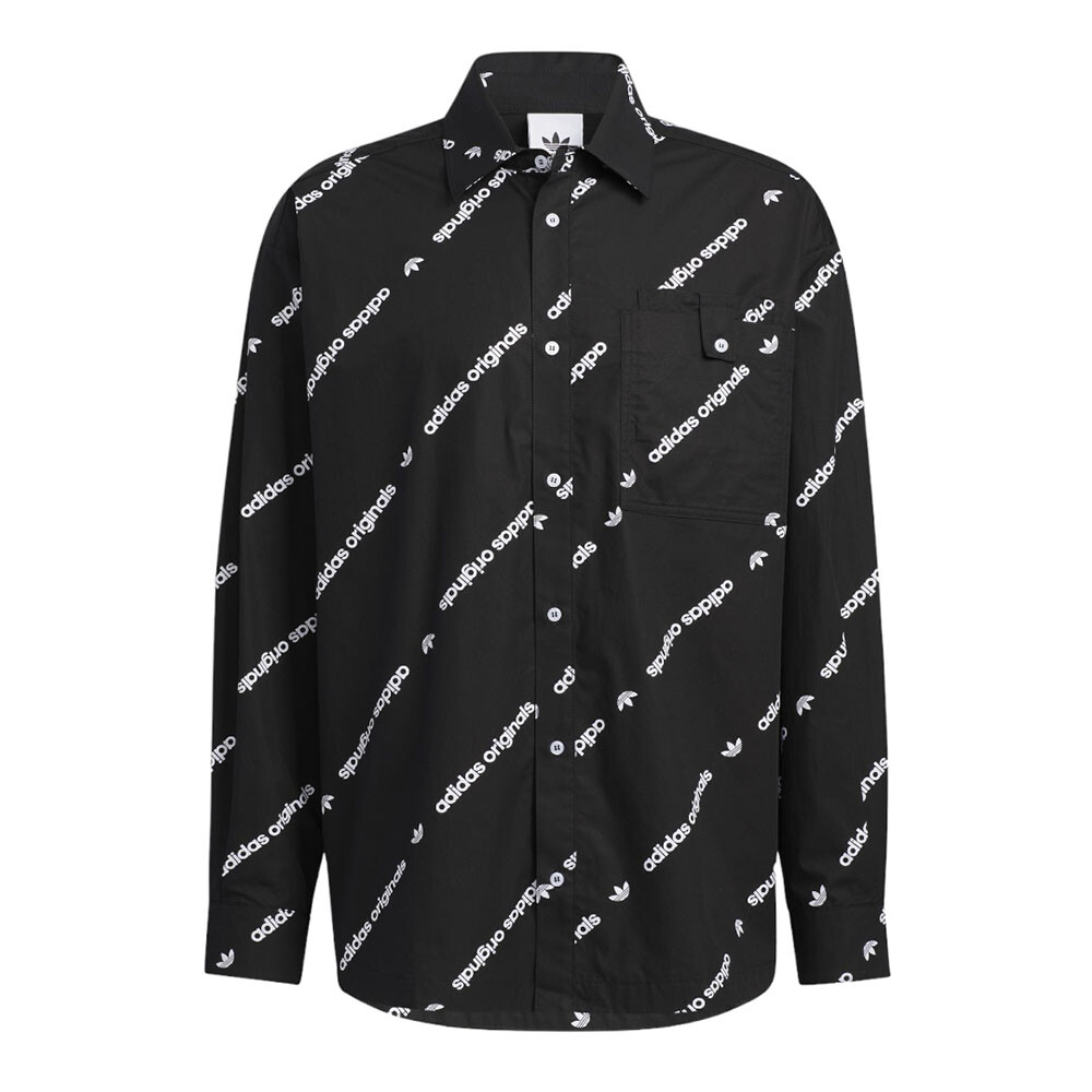 

Рубашка Adidas Originals Long-Sleeved, черный