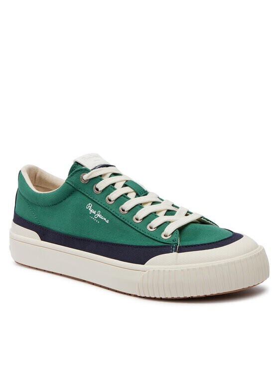 

Кроссовки из ткани Pepe Jeans, зеленый