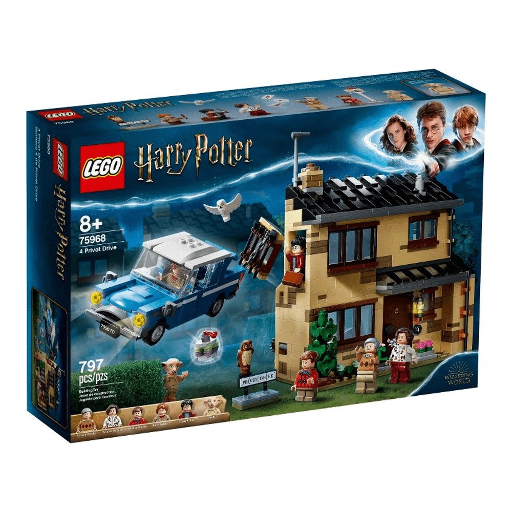 конструктор lego harry potter 4 privet drive 75968 Конструктор LEGO Harry Potter 75968 Тисовая улица, дом 4