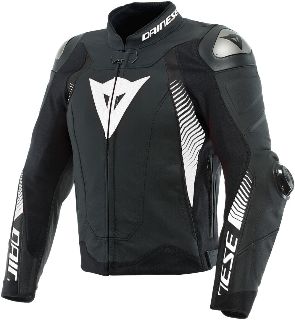 

Dainese Super Speed 4 Мотоцикл Кожаная куртка, черный/белый