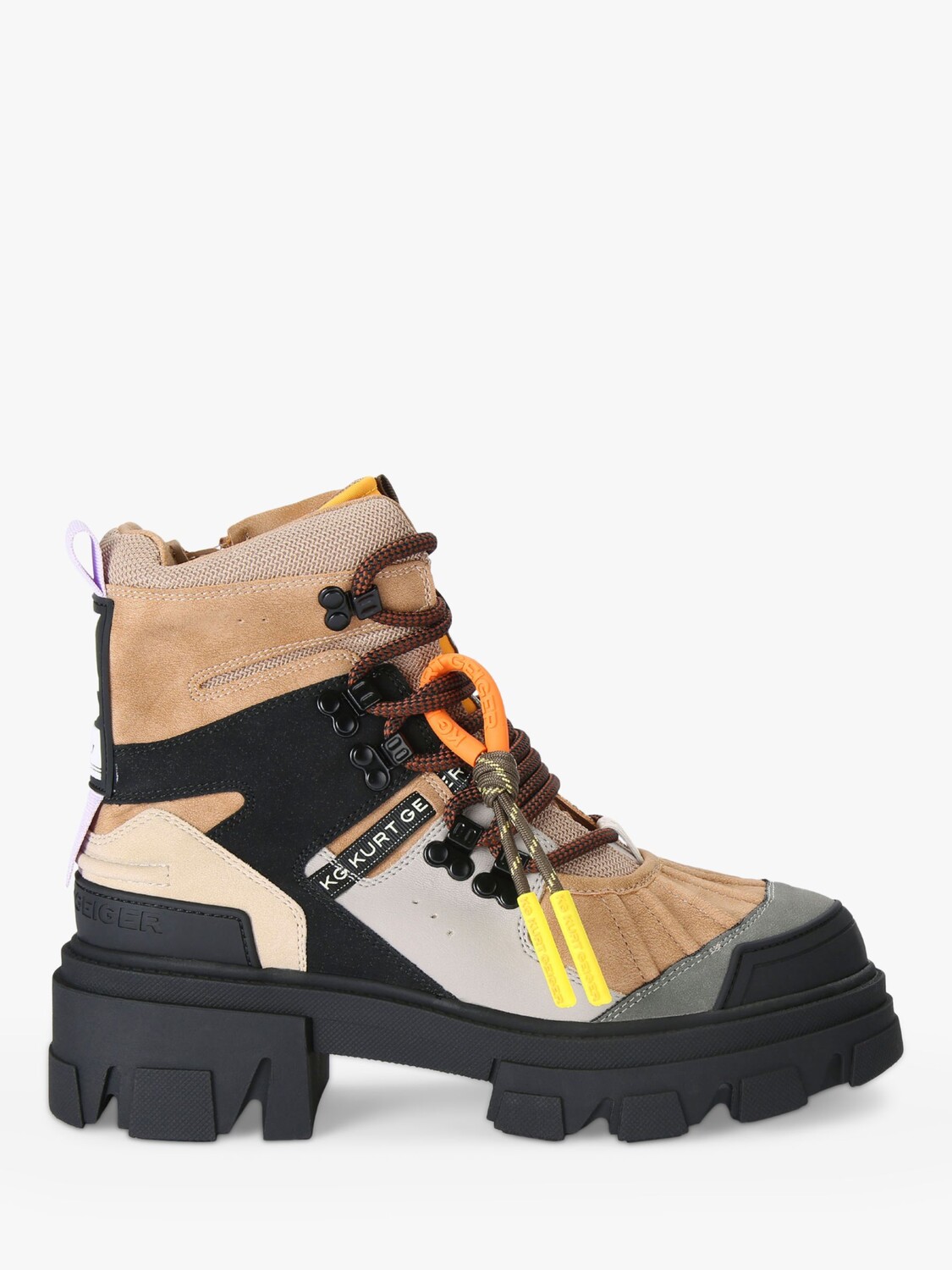 

Ботильоны KG Kurt Geiger Trekker Hiker, темно-серый