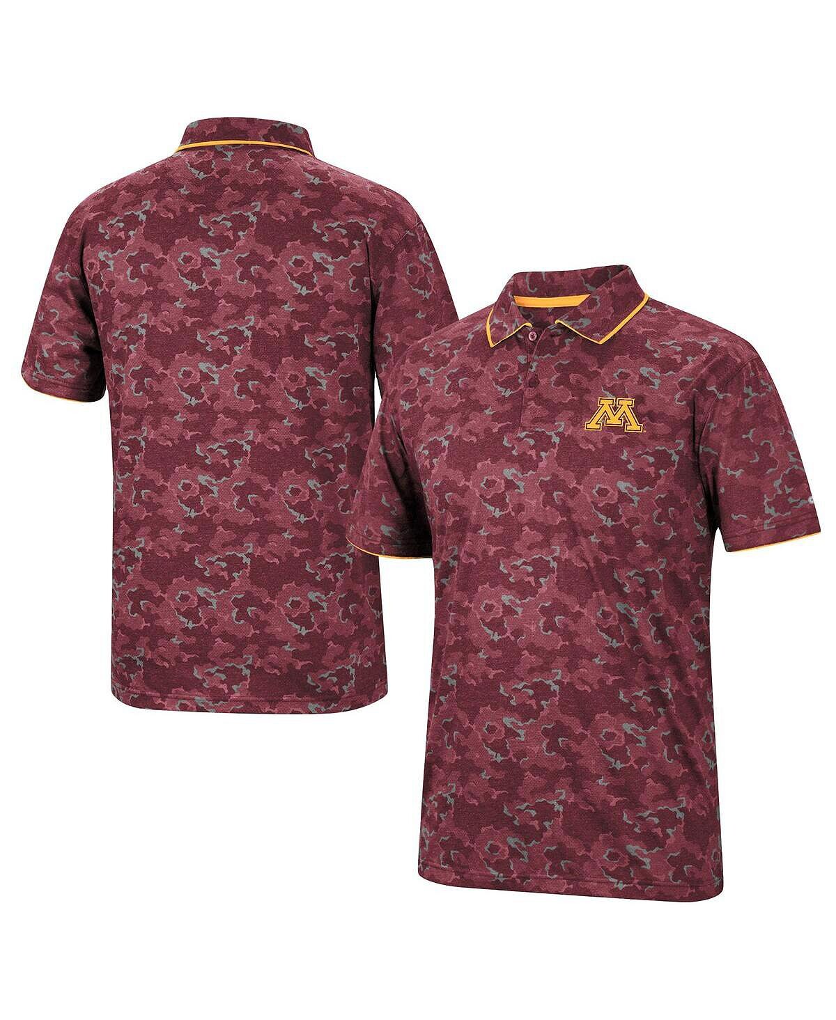 

Рубашка поло мужская maroon minnesota golden gophers speedman polo Colosseum