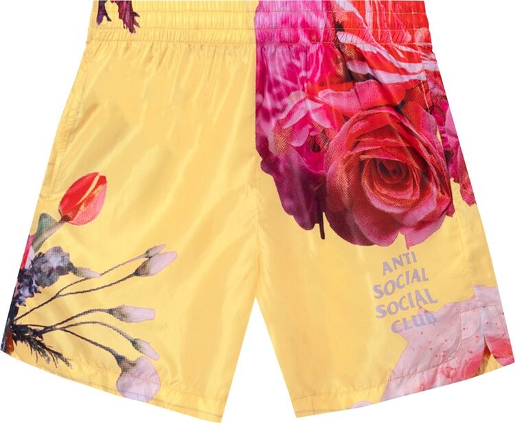 

Шорты Anti Social Social Club Water Bo Swim Short 'Yellow', желтый