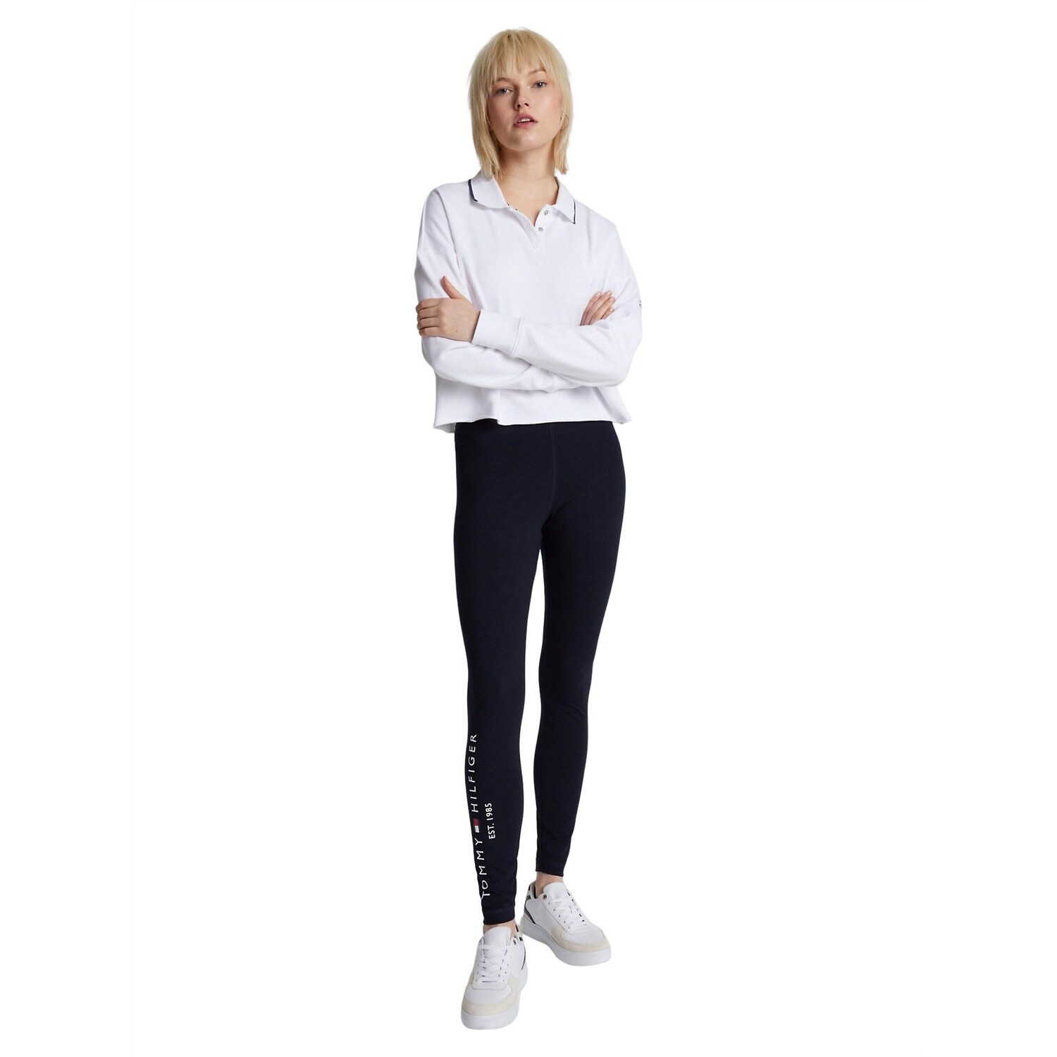 

Леггинсы Tommy Hilfiger Logo, темно-синий
