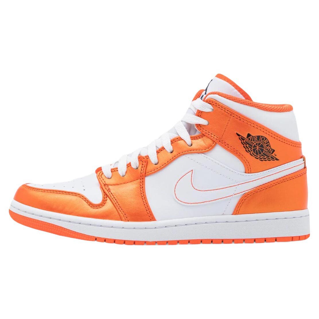 

Кроссовки Nike Air Jordan 1 Mid Se, оранжевый/белый
