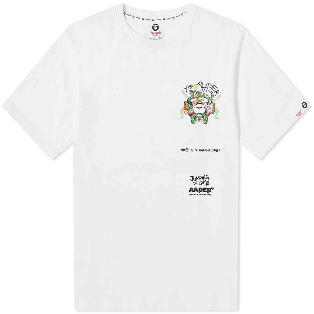 

Футболка AAPE x Jumping Lomo Kilo Tee