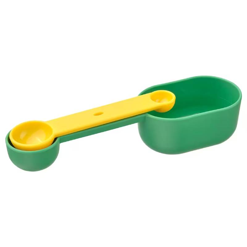 Мерные ложки IKEA UPPFYLLD Measuring Spoon 2 шт., зеленый | желтый joie measuring spoon 5pc colors