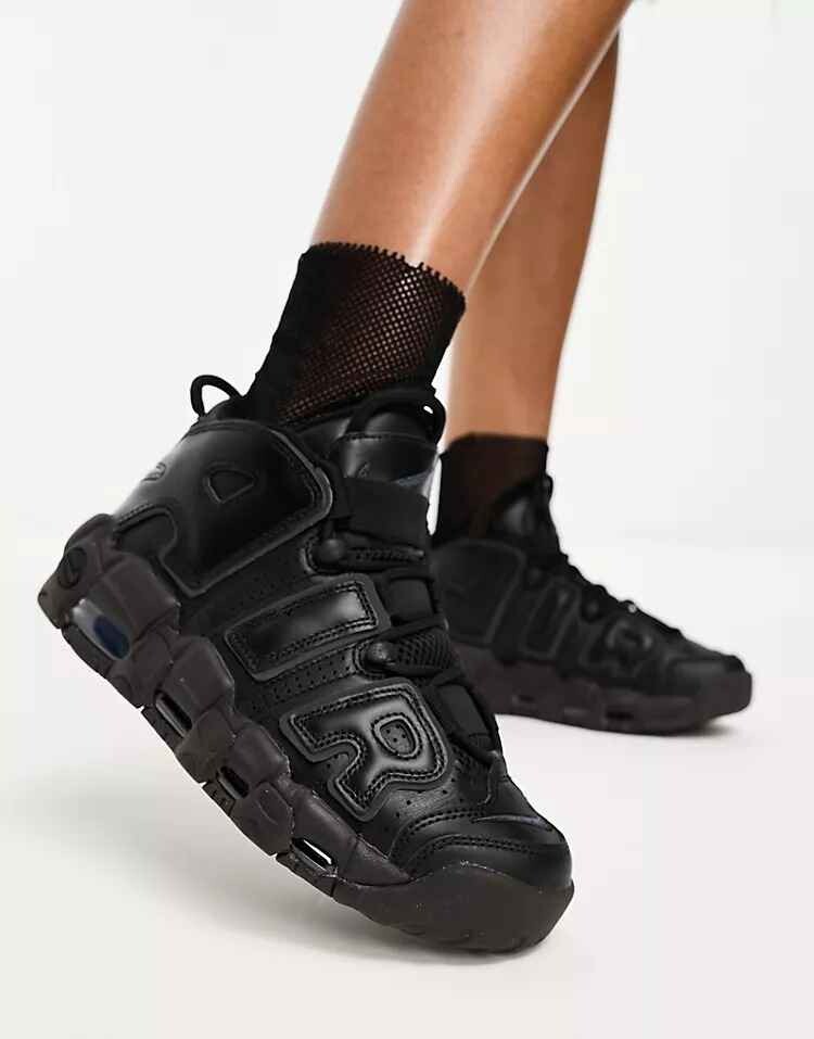 Кроссовки Nike Air More Uptempo, черный