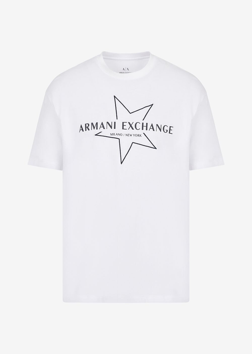 

Футболка стандартного кроя Armani Exchange, белый