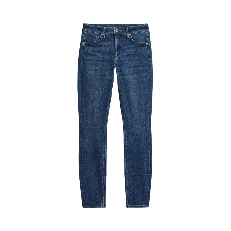 

Джинсы H&M Skinny Regular, темно-синий