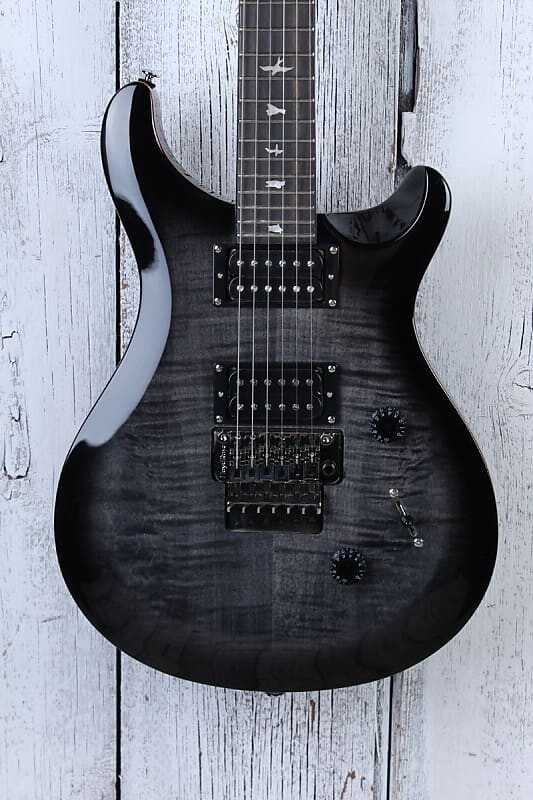 

PRS Paul Reed Smith SE Custom 24 Floyd Electric Guitar Charcoal Burst с сумкой для переноски
