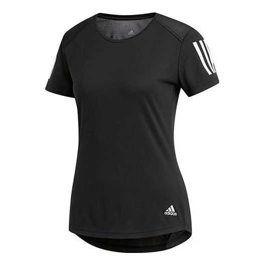 Футболка Adidas OWN THE RUN TEE Running Short-sleeve Tee Black, Черный цена и фото