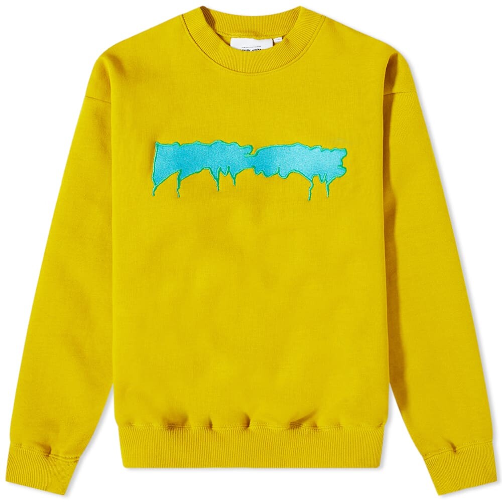 

Толстовка f*cking Awesome Outline Logo Crew Sweat, Желтый