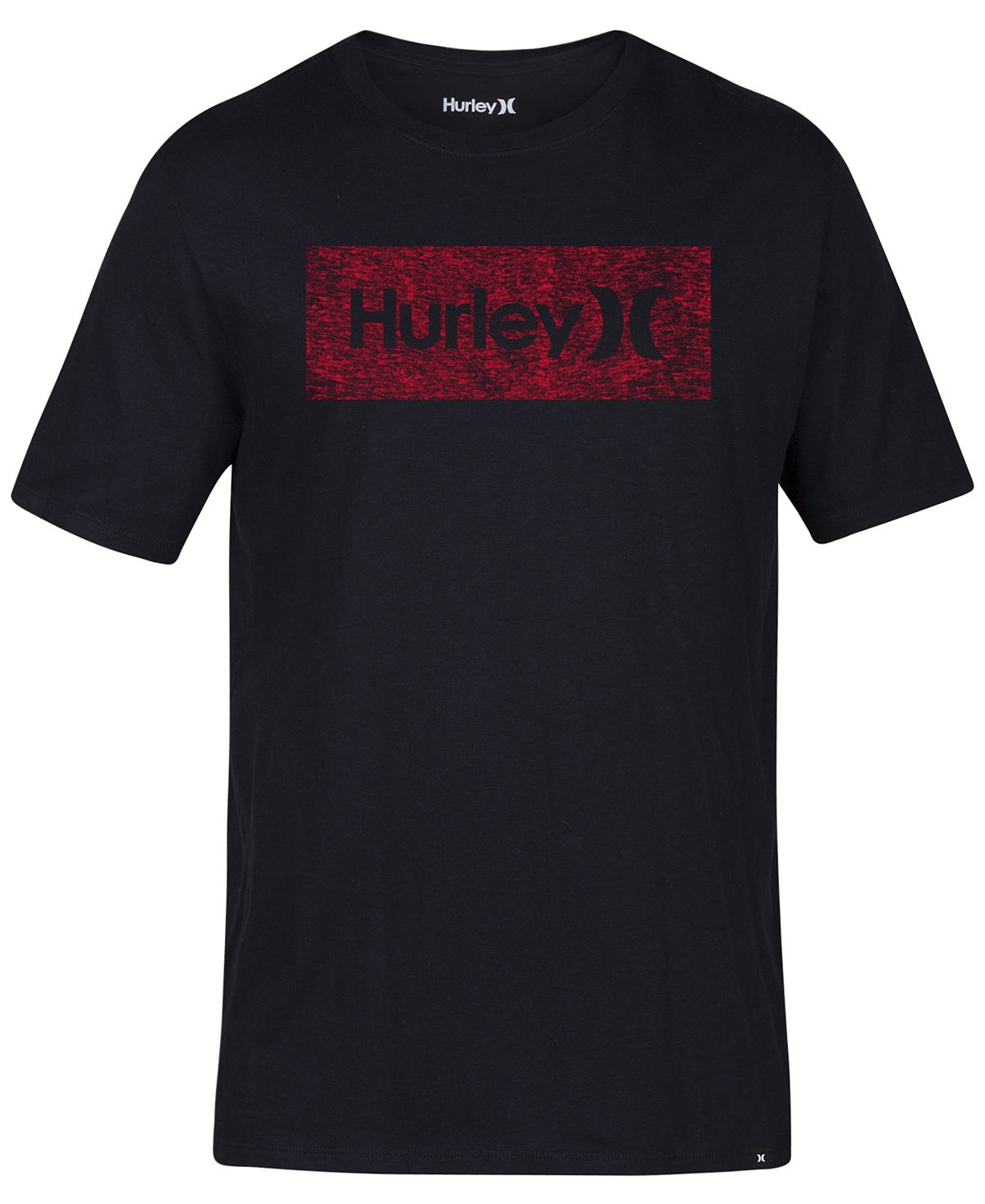 Мужская футболка с логотипом one and only box Hurley, черный цена и фото