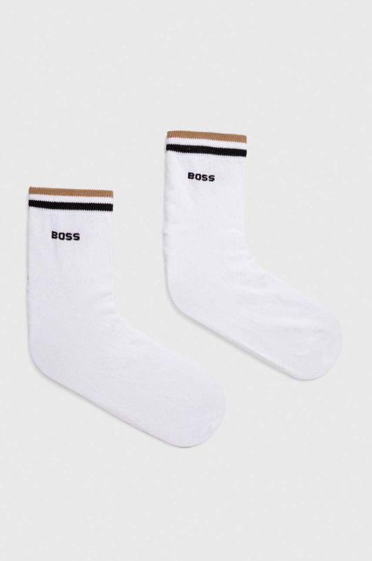 2 упаковки носков Boss, белый