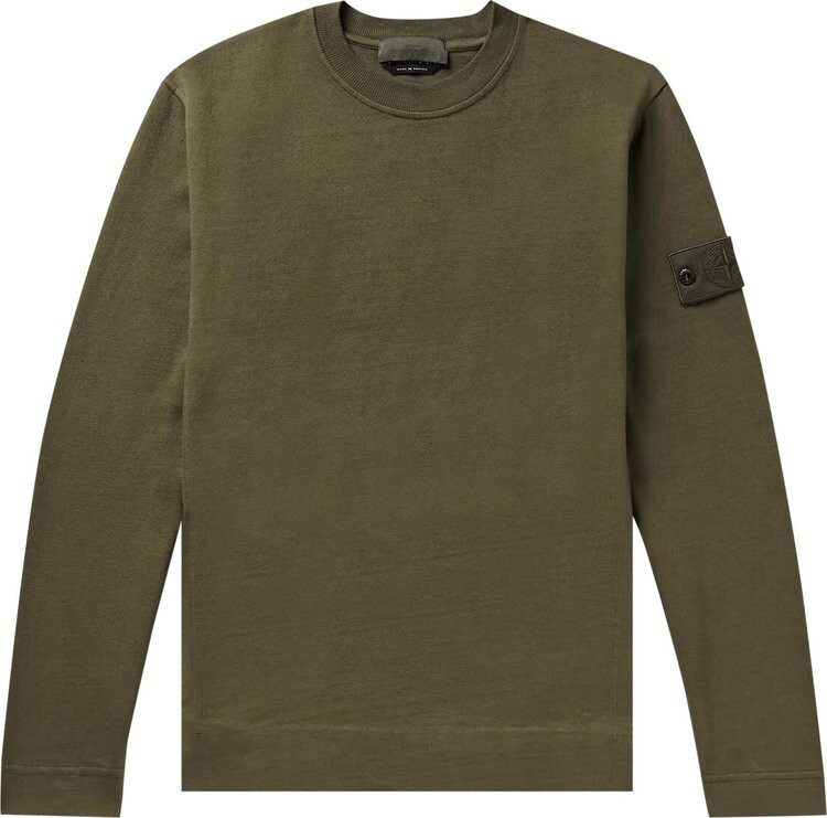 

Толстовка Stone Island Ghost Crewneck 'Military Green', зеленый
