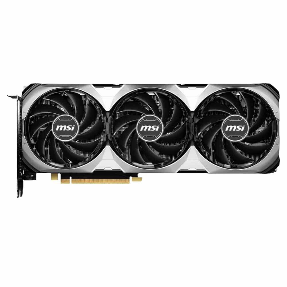 

Видеокарта MSI GeForce RTX 4070 Ventus 3X OC 12ГБ, серебристый