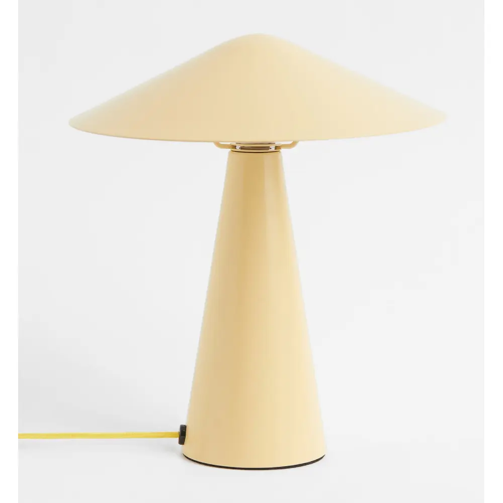 

Настольная лампа H&M Home Glass, светло-желтый