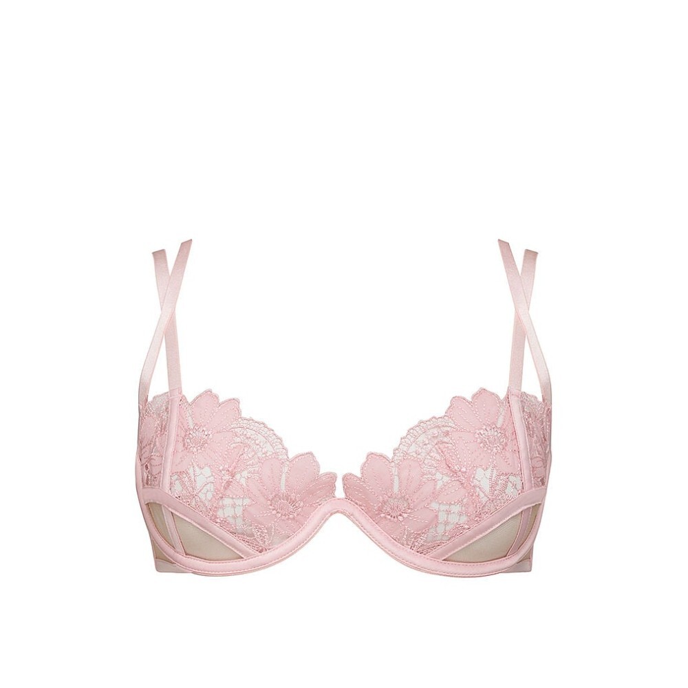 

Бюстгальтер на косточках For Love & Lemons Aimee Floral, розовый