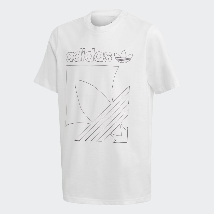 

Футболка adidas Badge Tee, White