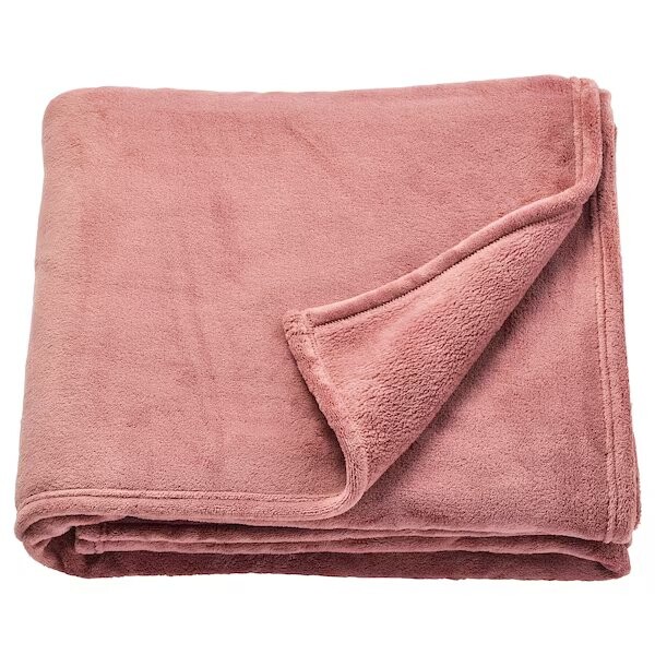 

Покрывало Ikea Trattviva 230x250, розовый