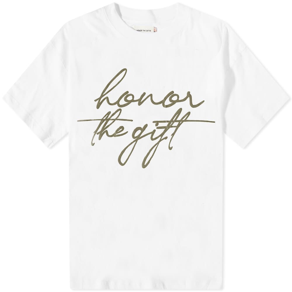 

Футболка Honor the Gift HTG Script T-Shirt, Белый